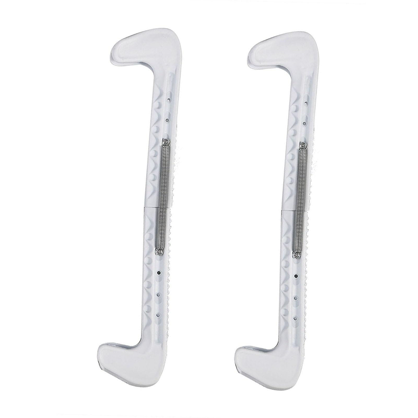Łyżwiarstwo na łyżwach, 2 szt. 7 kolorów plastikowe lody hokej na deskorolce osłony z regulowaną sprężyną, skate blade guards
