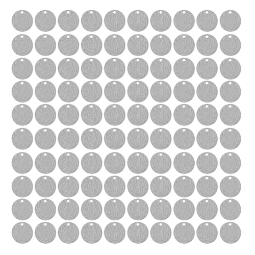 Lot de 100 pendentifs pour collier de chien chat avec plaque identification médaille