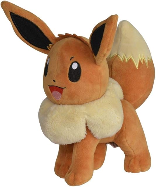 Pokemon Plush Figures | 20 cm Plush Animal | Stuffed Toy, Plush:Eevee