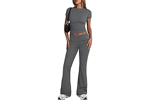 Trendy Queen Sets For Women Athletic Set 2 Piece Casual Outfits