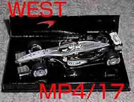 Amazon | 1/43 TE別注 WEST マクラーレン メルセデス MP4/17