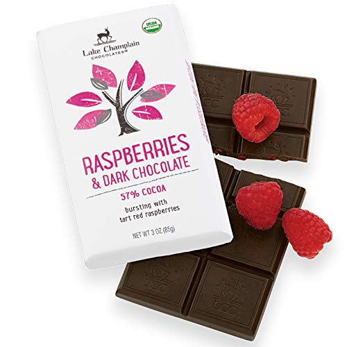 Lake Champlain Chocolates 12 Pack Bar, Raspberries And Dark Chocolate, 3 Ounce #TOP20