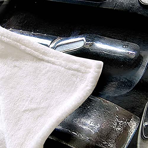 Couverture microfibre douce 3D noire toutes saisons pour lit - 5