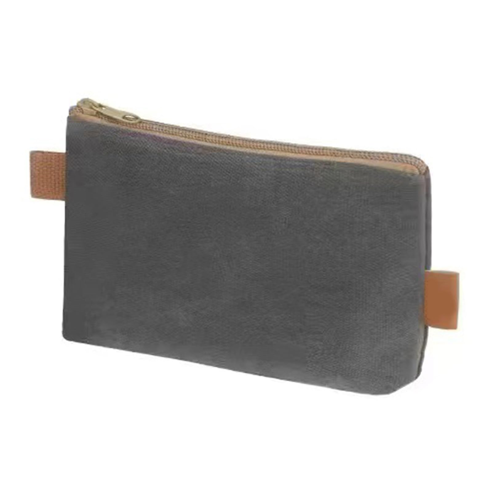 Buxuaaaa Gray Small Portable Canvas Tool Bag Organizers Pouches Satchel With Ample Storage Space For Enthusiasts And Professionals Alike Worksite Tool Bag