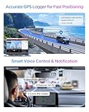 VIOFO A329T 4K 3 Channel Dash Cam, 4K Front + 2K Telephoto + 2K Rear, Power Saving Parking Mode, Wi-Fi 6 App Control, All-Channel STARVIS 2 Sensors, Supports up to 4TB SSD Storage - Image 8
