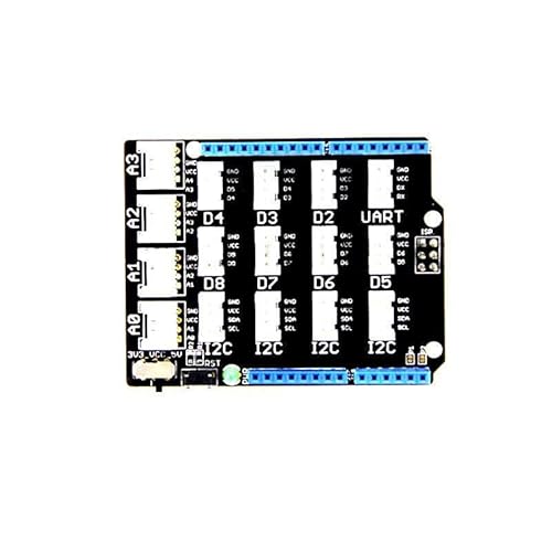 Grove Base Shield V2.0 for Arduino Expansion Board Module r3 Sensor IO Development Demo Board IIC I2C UART Grove Interface