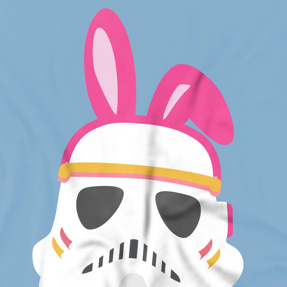 Star Wars Easter Bunny Stormtrooper Unisex dziecięca koszulka, jasnoniebieska, 9-10 lat, Jasnoniebieski, 9-10 lat