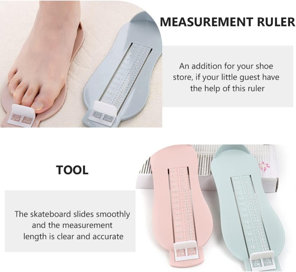 Chic Buddyshoe Sizer For Baby Toddler And Kids Home Foot