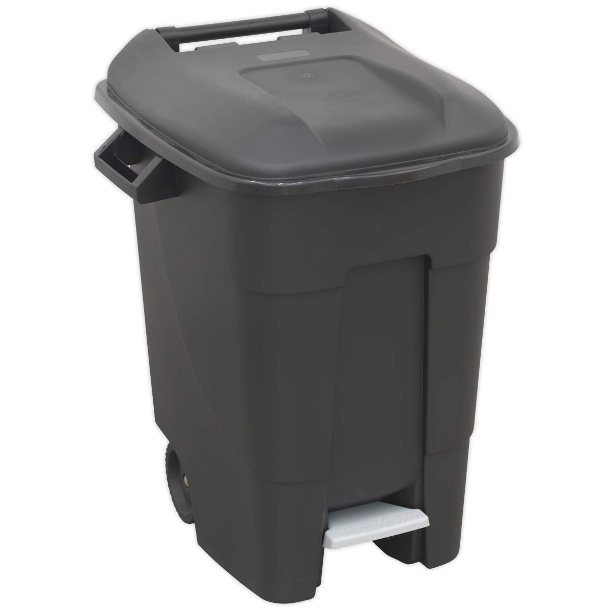 Sealey Black Bm100p Wheelie Bin,