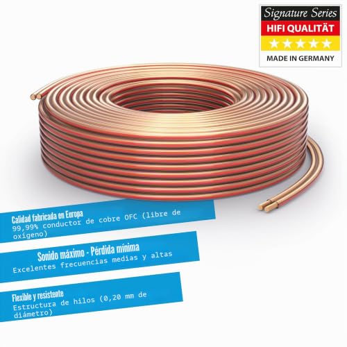 Cable de altavoz de alta fidelidad PureLink SP060 99.9% OFC de cobre puro transparente 2