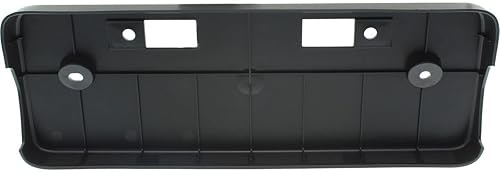 Miniatura 5 de Soporte de placa frontal de repuesto para Nissan Rogue 2017-2020 Negro texturizado NI1068141 191275317273