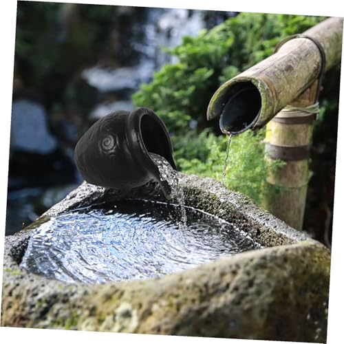 Fontaine céramique de jardin système circulation eau 8mm