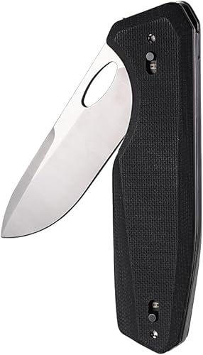 Roxon Cuchillo de bolsillo plegable Phantasy mejorado S502U, mango G10, herramienta de bolsillo para equipo de supervivencia, cuchillo EDC cuchillo