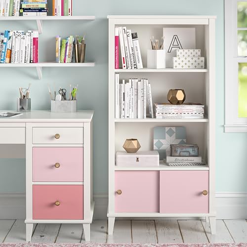 Little Seeds Monarch Hill Poppy Kids’ Bookcase, Pink - Thumbnail 2