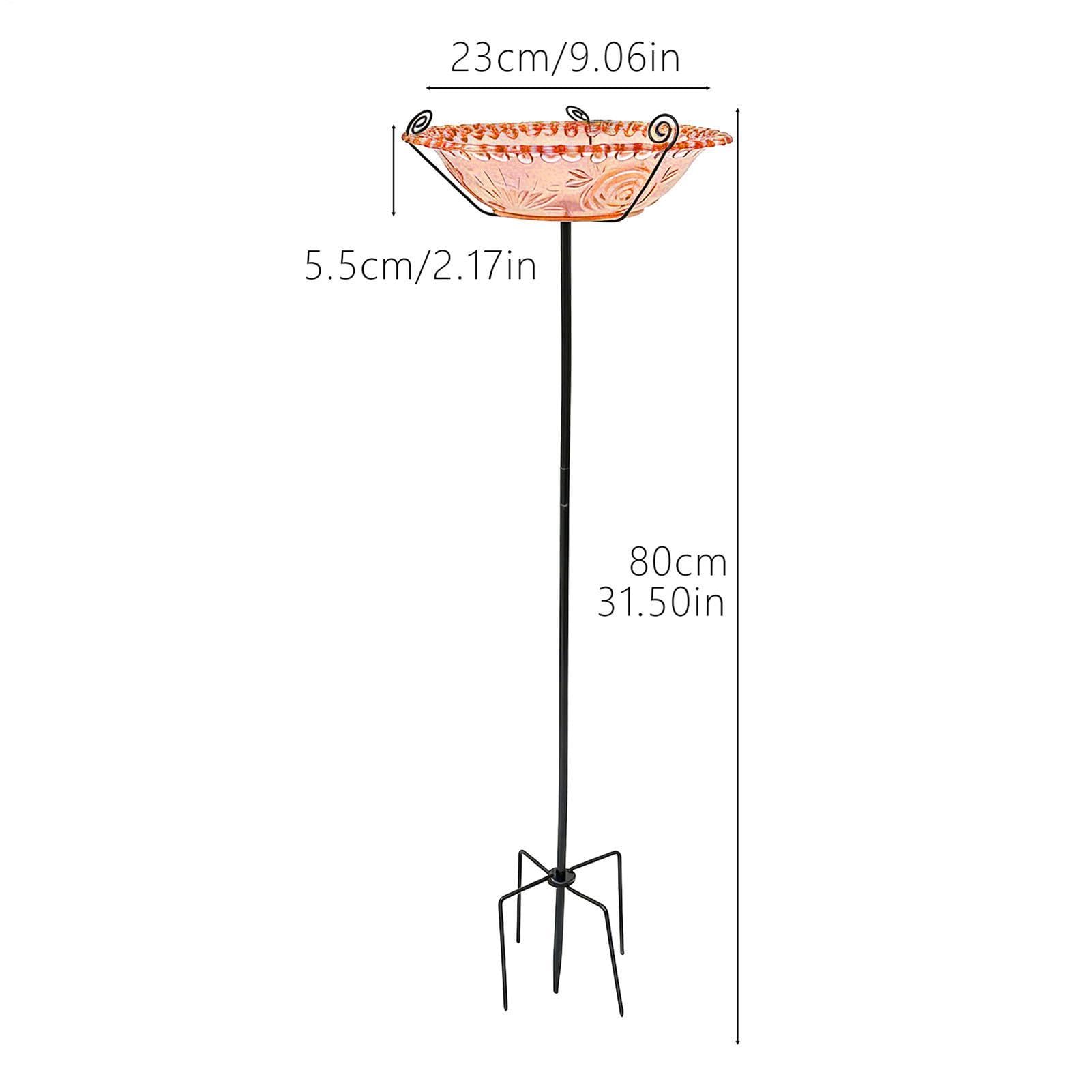 Fontana per Uccelli ad Energia Solare Abbeveratoio per Uccelli Blu da | Contenitore per Cibo per Passeri Per Amanti Della Natura Giardinieri Cortile Balcone Terrazza Prato Giardino Antist