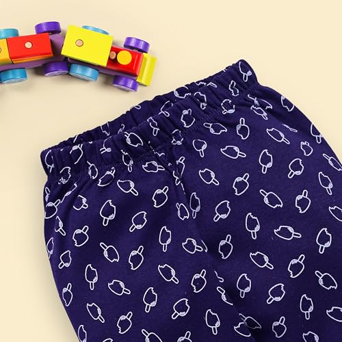 Image of LuvLap Baby Boys & Girls 100% Cotton Pyjama Pack of 3