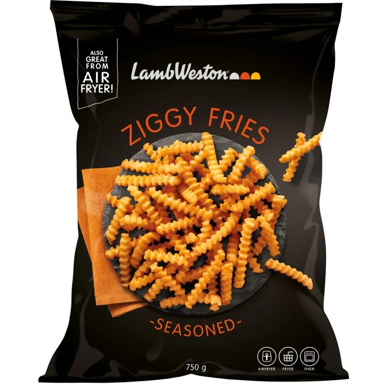 Lamb Weston Ziggy Seasoned Fries 750g