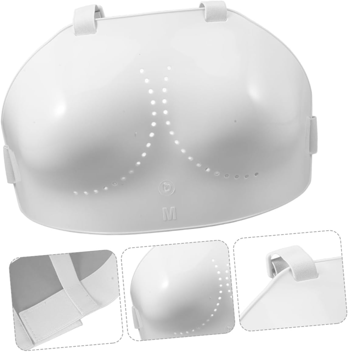 Fencing Chest Protector for Youth Lightweight Breast Guard for Karate Volleyball and Rugby Comfortable Fit for Female Athletes Multi-Sport Protection Gear