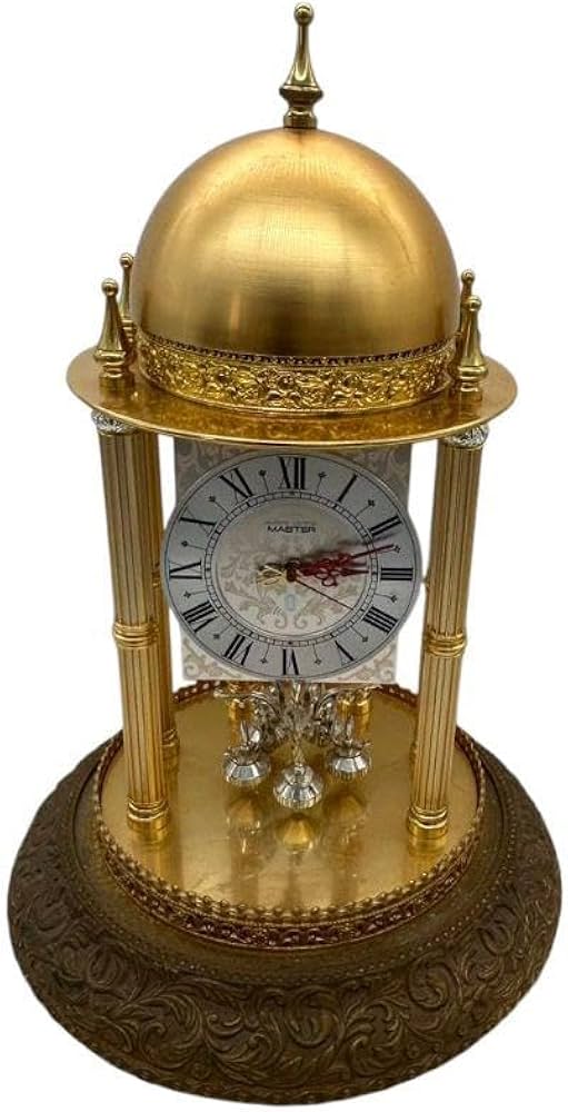 Master QUARTZ マスター クォーツ 置時計 ガラスドーム Amazon.co.jp: Master QUARTZ マスター クォーツ 置時計 ガラス