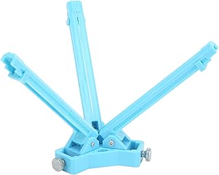 3D Arrow Fletching Jig Adjustable Clear Scale Portable Arrow Fletching Bonding Tool for 3.6‑10mm Arrow Shafts