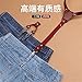 LADUDI Vintage Fashion Red Leather Suspenders For Men Y-Back 3/4 Heavy Duty Hook and Loop Adjustable Mens Braces GZ-11