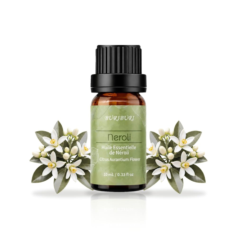 BURIBURI Neroli Essential Oil, Pure Orange Blossom Oil for Diffusers10ML