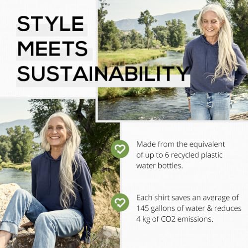 Allmade Tri-Blend Long Sleeve Hoodie T-Shirt4