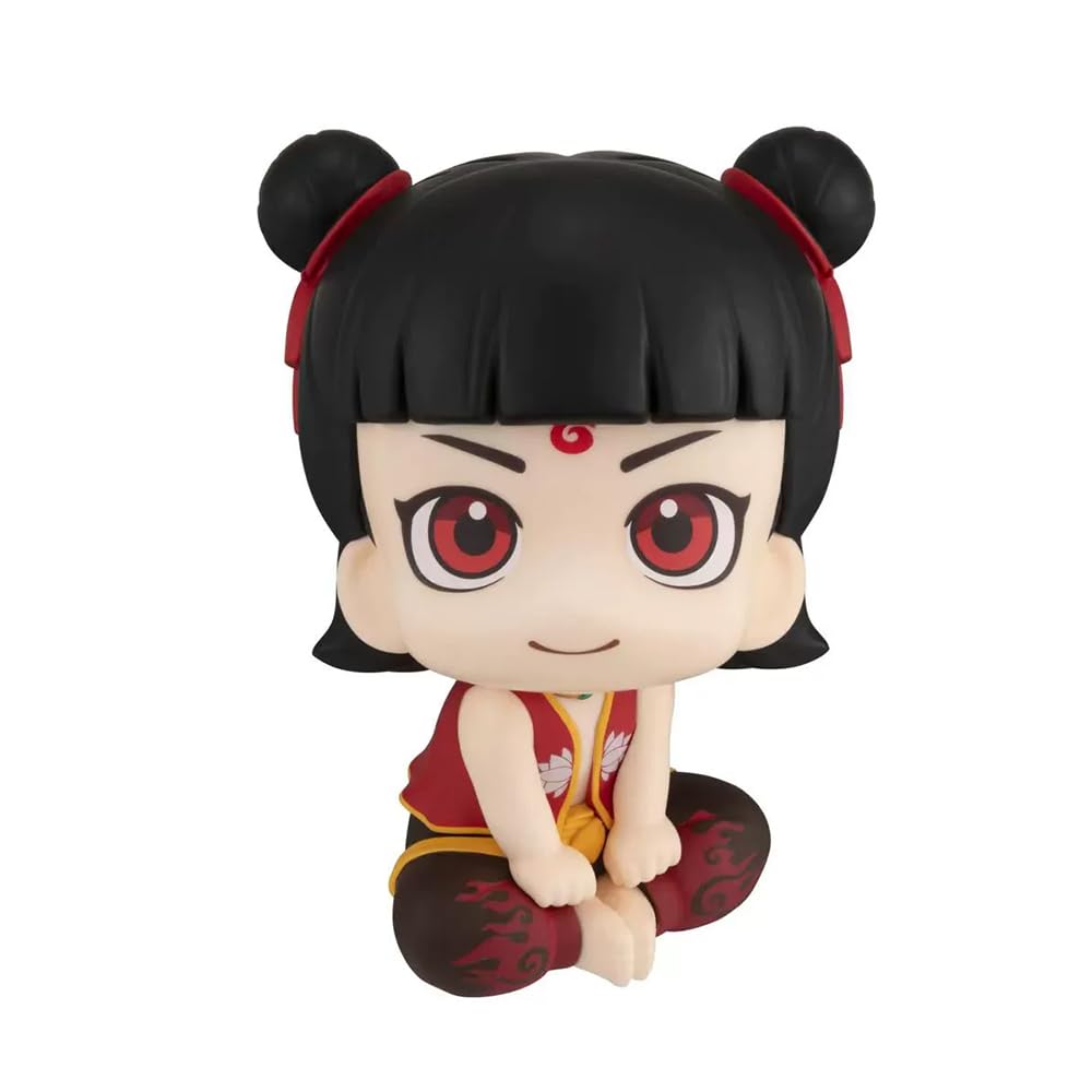 VHJdtE Figurines, Cute Doll about 11CM in Height, Color Box Packaging, Desktop Decoration Ornaments,Ne zha(Ne Zha)