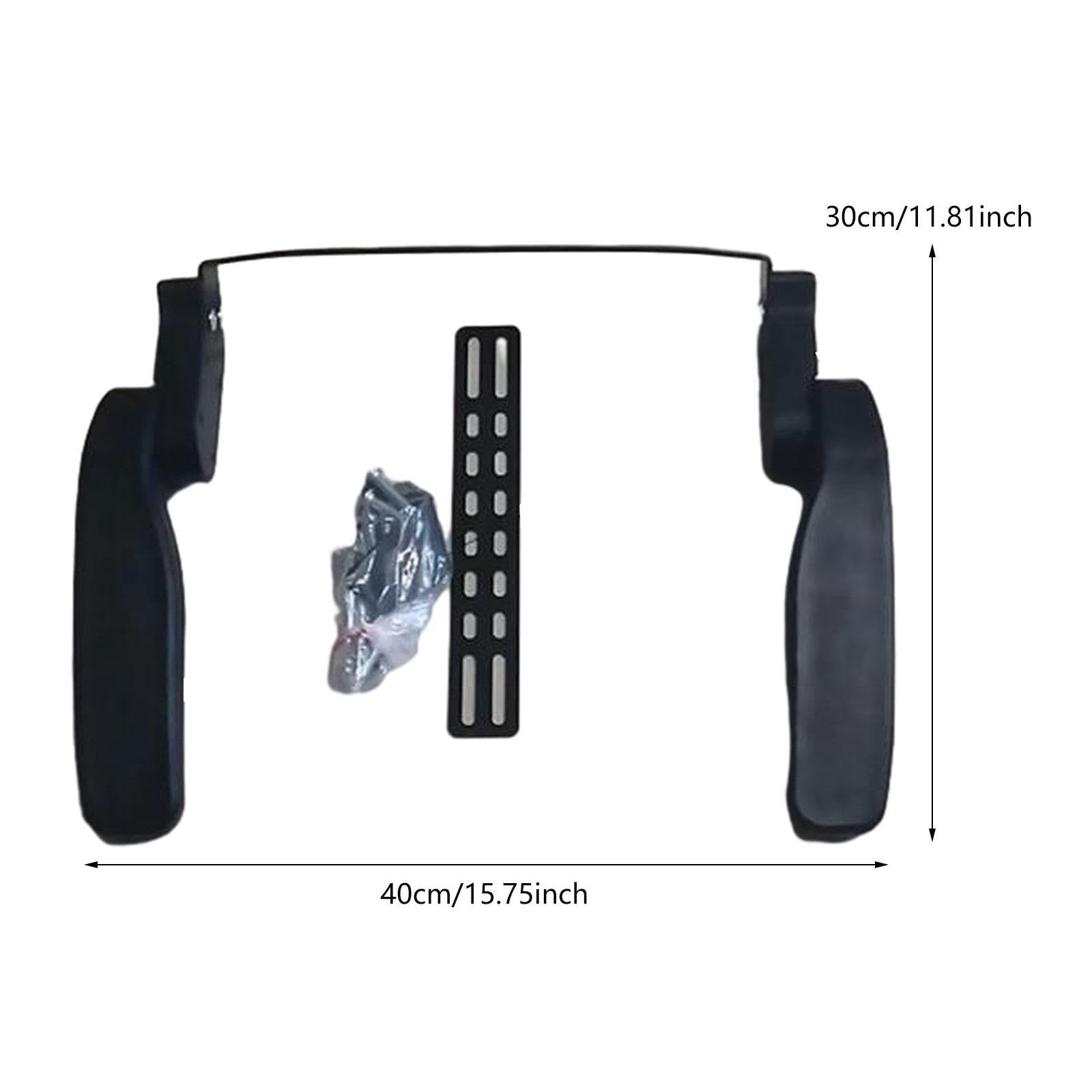 Rail de Protection pour Siège Enfant pour Vélo électrique, Remplacement de Arrière, Rail de Vélo en Métal