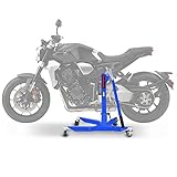 Des accessoires tels que des protections de moteur ou repose-pieds modifiés peuvent empêcher l'utilisation du support. S'il vous plaît vérifier avant l'achat.