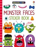  Monster Faces Sticker Book (Usborne Minis)