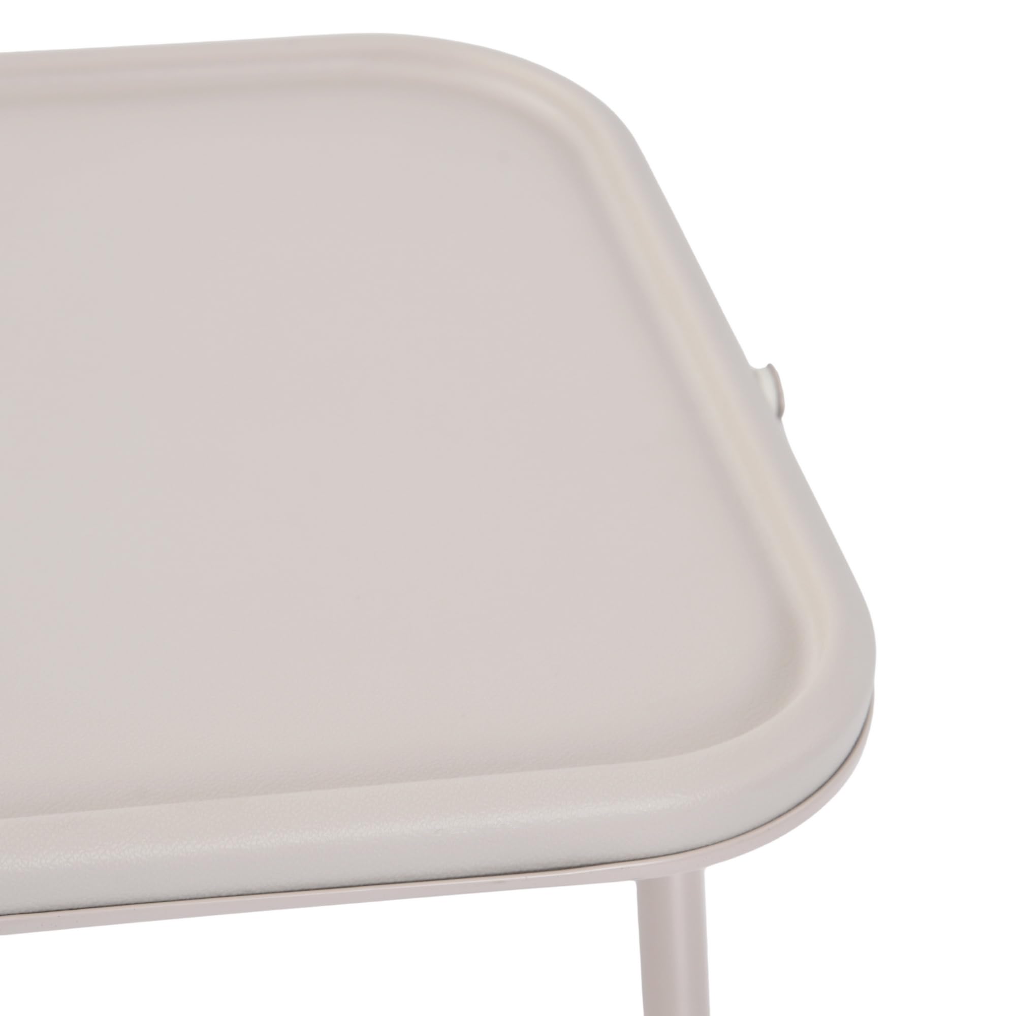 MEUBLE COSY Tavolino da Salotto, Tavolo Laterale Regolabile per Divano con Piano Inclinabile, Beige