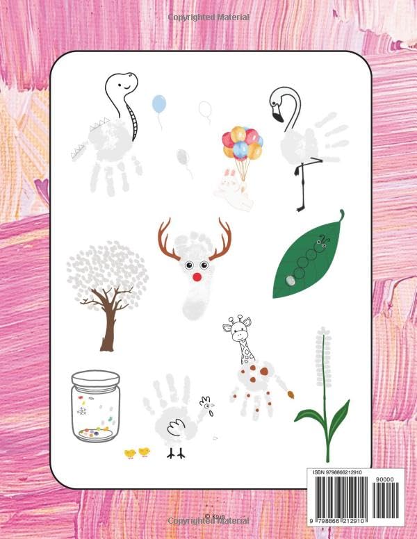 Finger Painting Activity Book for Kids: 37 Artwork Ideas for Toddlers, Ages 4-8 image 3