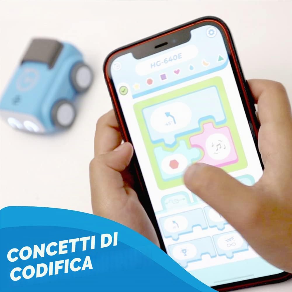 Sphero Mini Soccer : Ballon robot contrôlé par application, jouet d'apprentissage STEM et de codage, pour les 8 ans et plus