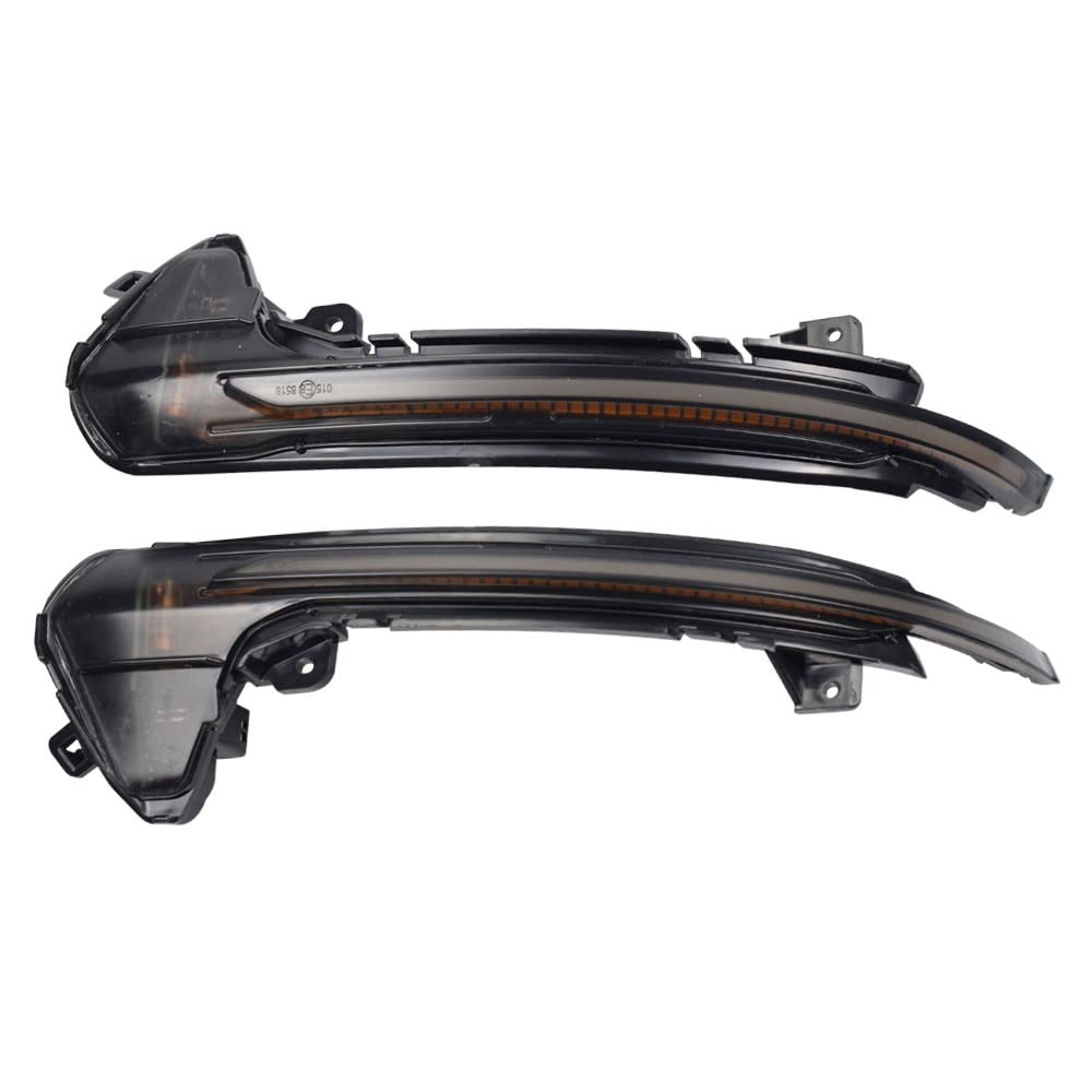 Riloer Indicatore specchietto laterale, indicatore di direzione a LED dinamico, indicatore di direzione per A-u-di A6 RS6 4G C7 7.5 2012-2018
