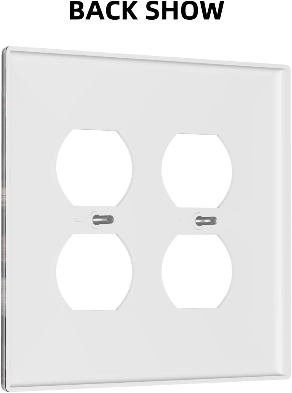 Decorative Light Switch Cover Plate Rustic Boho Floral Retro Rose Flower Blossom Peony 2 Gang Socket Covers Double Duplex Wallplates Switch Plates and Outlet Covers for Bedroom Bathroom Decor image 4
