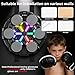 HANQUAN Upgraded Music Boxing Machine for Kids and Adults, Bluetooth Wall Mounted Punching Pad with Gloves,Rhythm Lights&Two-Player Battle Home Gym Equipment,Sports Toy Gift for Ages 3-12 Year Old
