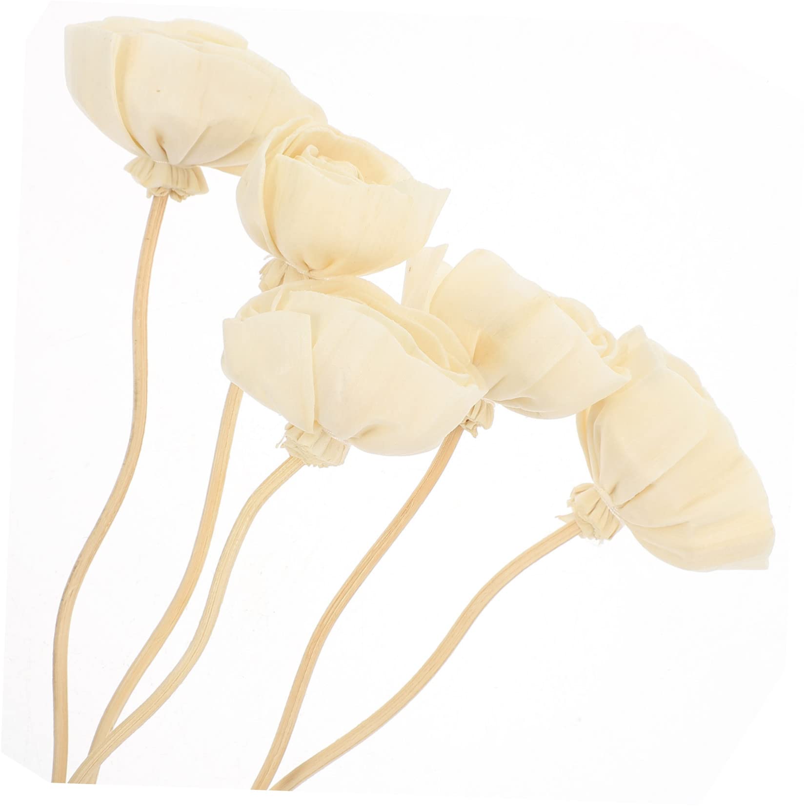 PRETYZOOM 40stücke Duftstäbchen Für Aromatherapie Rattan Diffuser Sticks Für Zuhause Spa Und Büro Für Ätherische Öle Und Raumdüfte Verschönern Sie Ihre Umgebung Mit Blumigem Design