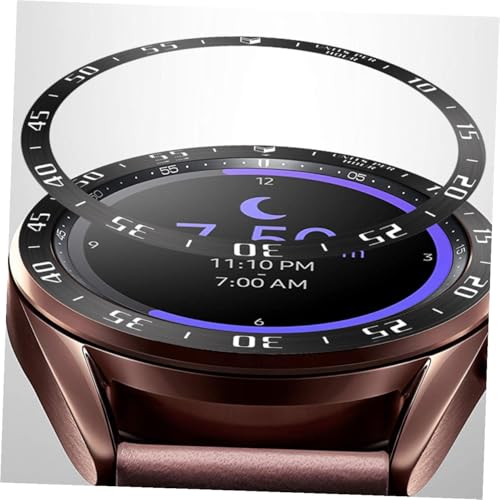 Bisel metálico de acero inoxidable premium para proteger su smartwatch con alta precisión 3
