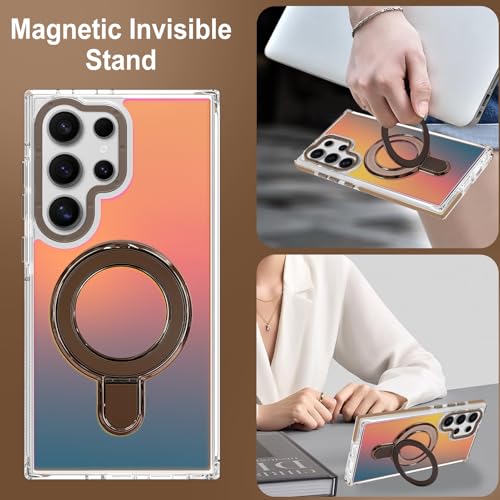 Coque Samsung S23 Ultra avec support pour éviter les chutes et rayures