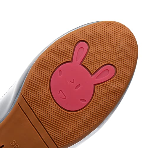 Girls Dance Shoes Low Heel Princess Flats Block Heel Mary Jane Flower Wedding Party Princess Shoes for Kids Toddler3