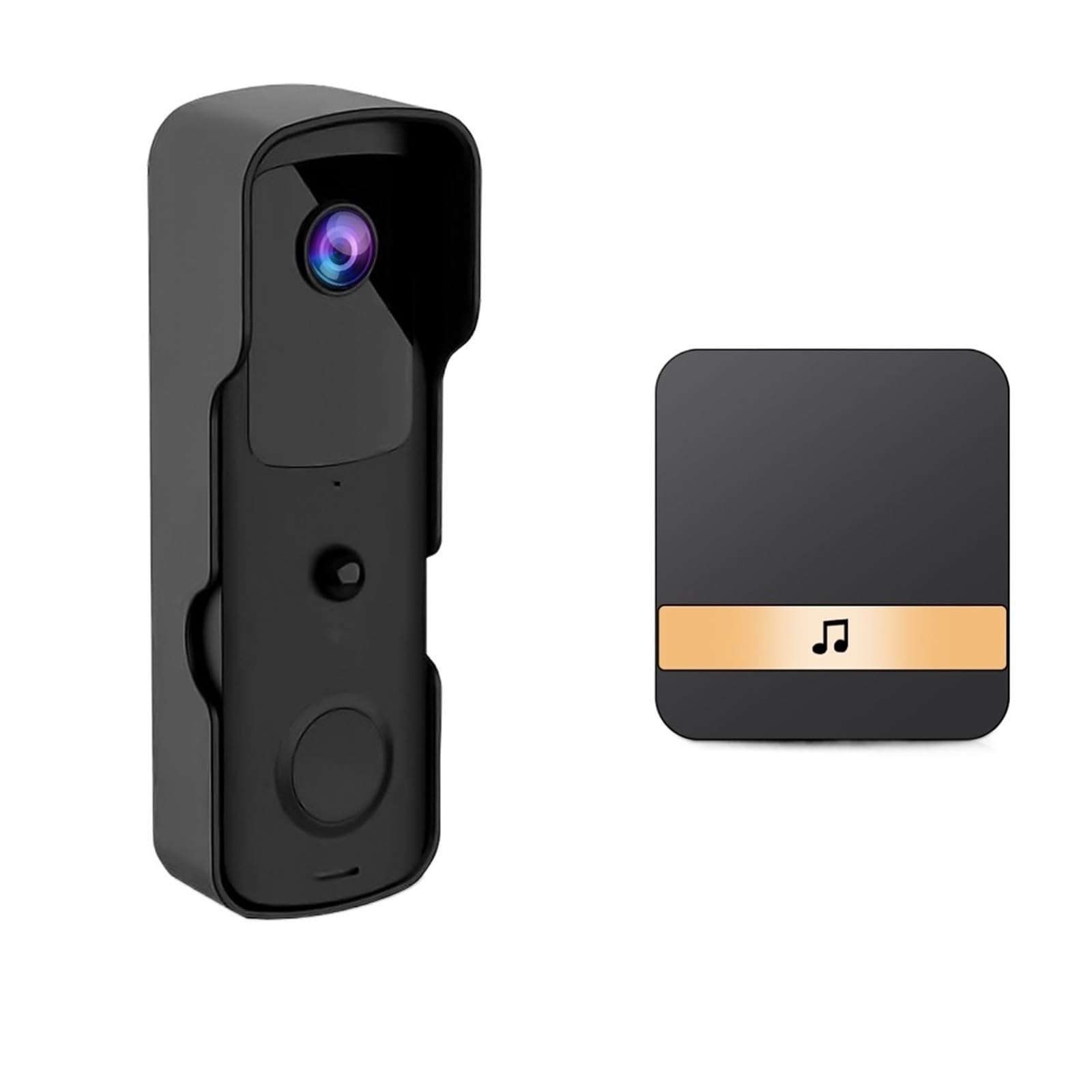 Caméra sécurité à domicile sans fil DELURA WiFi pour éviter les intrusions de nuit