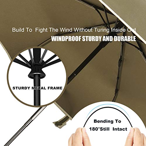 image for Factory Outlet - IXINU Automatic Open Close Portable Lightweight Trave