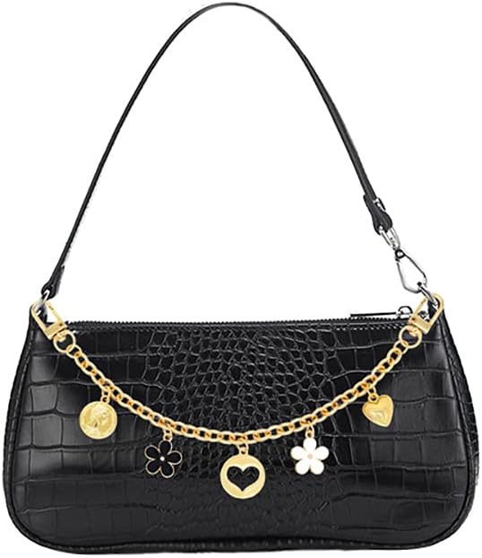 Bag Charm Handbag Chains Decoration for Women, Sparkling Pendant Accessories for Purse Designer Shoulder Bag
