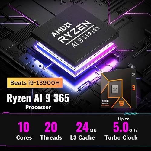 Image of ASUS Vivobook S16 AI Ready Laptop, 16 inch 120Hz 3.2K OLED Display, AMD Ryzen AI 9 365(>i9-13900H, 5GHz), Copilot+PC, RGB Backlit Keyboard, Dolby, Silver, Windows 11 Pro(32GB 7500MHz DDR5 RAM | 1TB SSD)