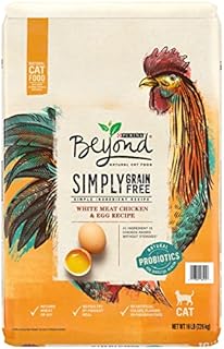 Purina Beyond Grain Free, Natural Dry Cat Food, Grain Free White Meat Chicken & Egg Recipe - 16 Lb. Bag