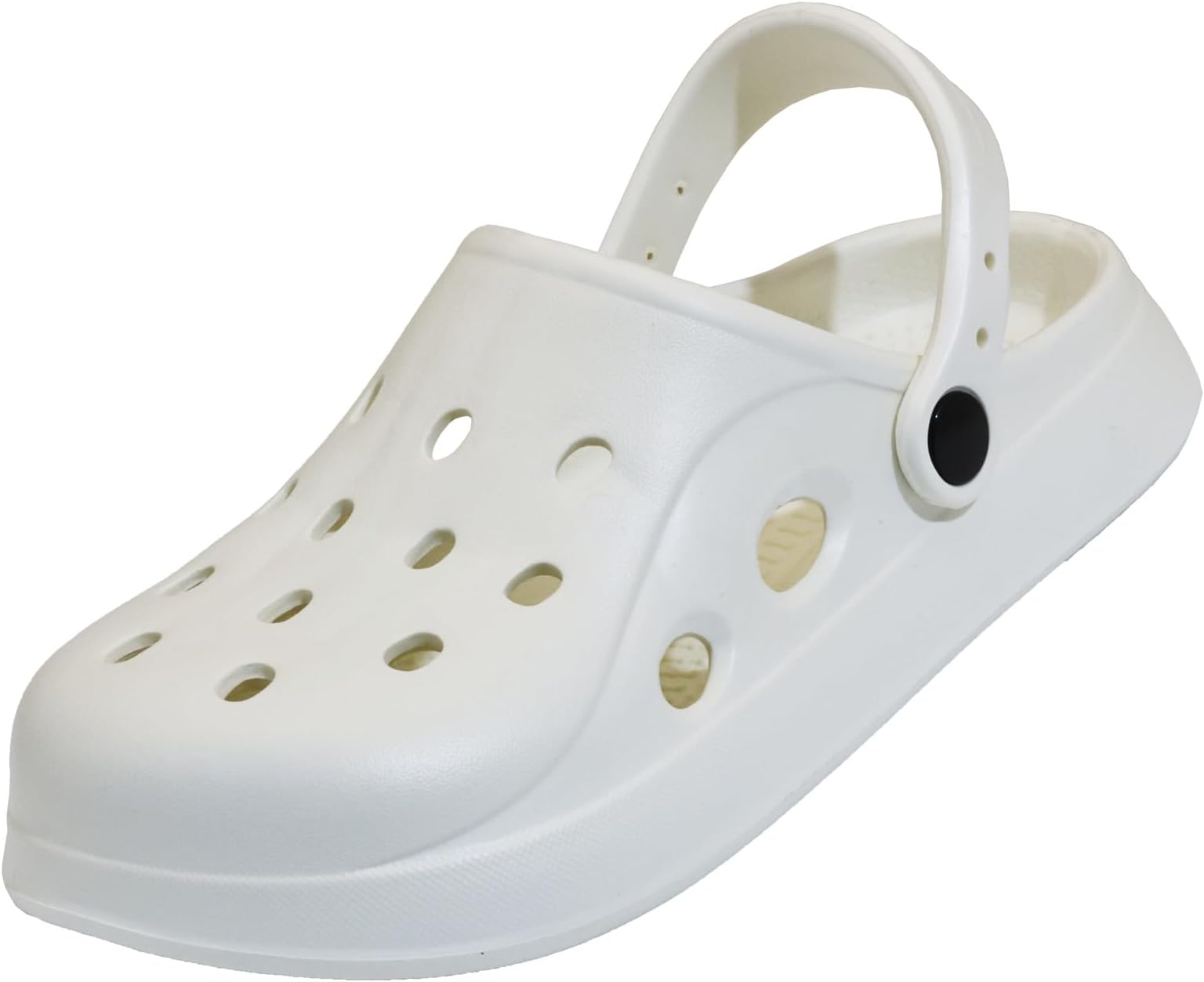 Classic Garden Clogs for Women and Men, Non-Slip Mules Sandals, Slip On Work Shoes Heel Strap Lightweight Shower Slippers Beach Indoor Outdoor Casual Wear Soft Air Cushion Sole Slides
