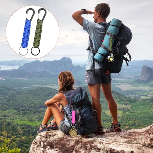 Paracord Set, 26 Stück 4mm Paracord 550 Nylonschnur, 26 Farben 3M Multifunktionale Nylonseile Zeltseil, Paracord Schnur für DIY Armband, Schlüsselbund, Camping Outdoor Sport