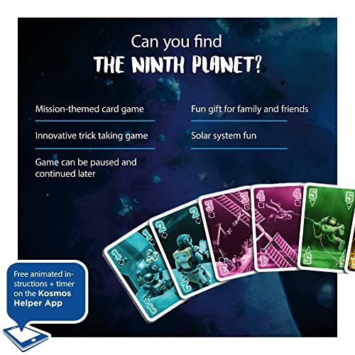 The Crew - Quest For Planet Nine | Card Game | Kennerspiel Des Jahres Winner | Cooperative Space Adventure | 3-5 Players | Ages 10+ | Trick-Taking | 50 Levels Of Difficulty | Endless Replay #TOP4