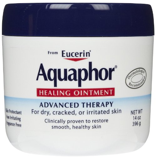 Aquaphor Healing Ointment Advanced Therapy Skin Protectant, Dry Skin Body Moisturizer, 7 Oz Tube